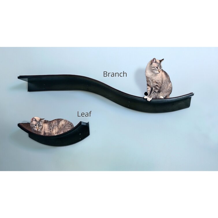 The Refined Feline Lotus Leaf Cat Perch & Reviews | Wayfair